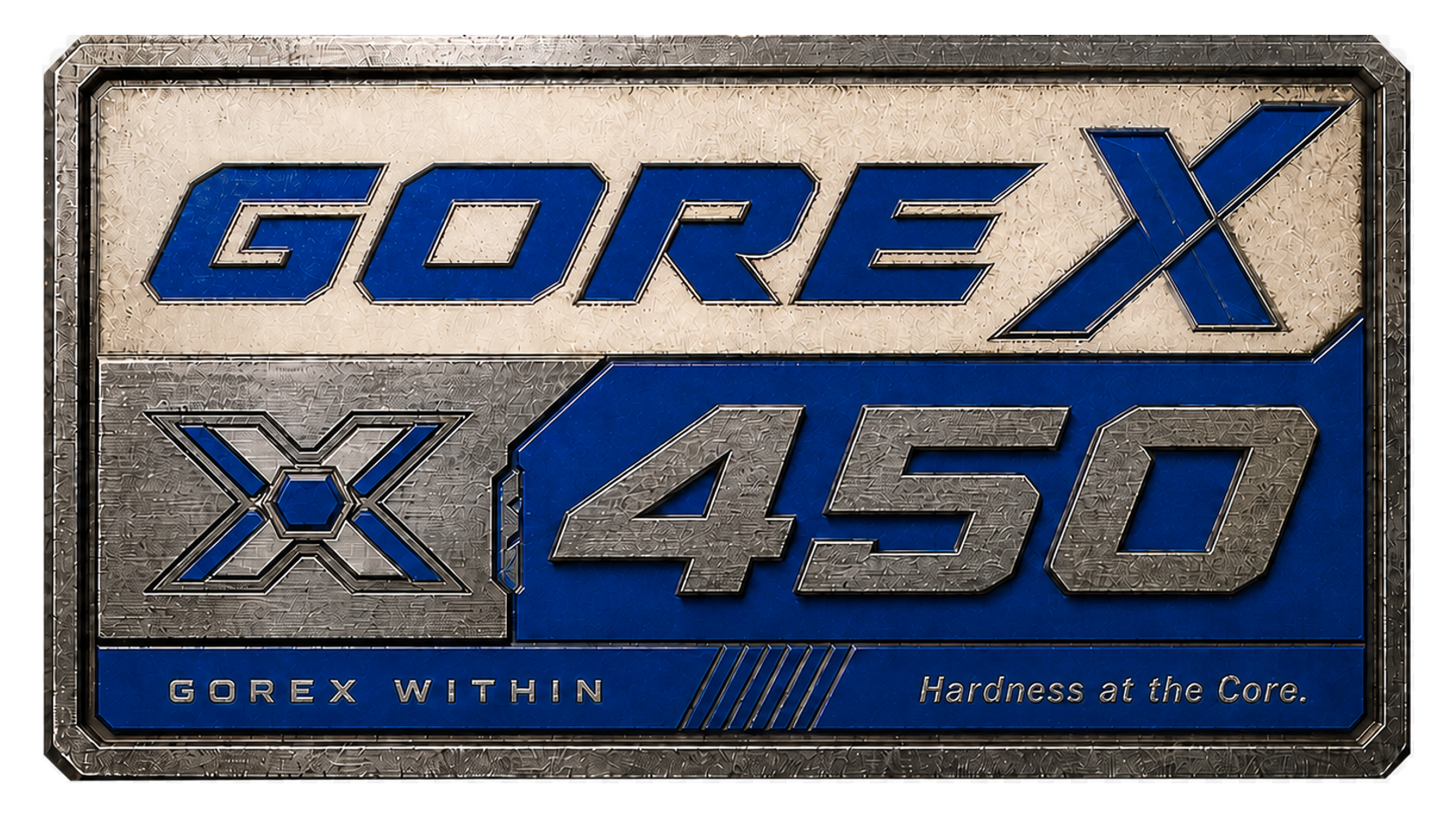 GOREX 450 metallbricka